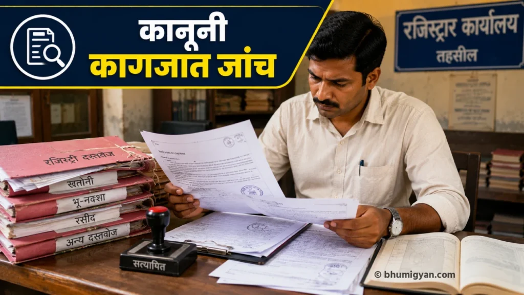 Legal documents for property verification in Uttar Pradesh