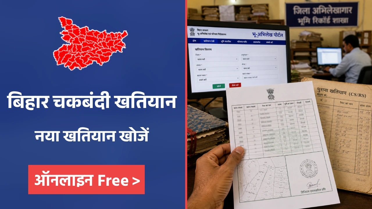 बिहार चकबंदी खतियान ऑनलाइन देखने और डिजिटल हस्ताक्षरित कॉपी डाउनलोड करने की प्रक्रिया
