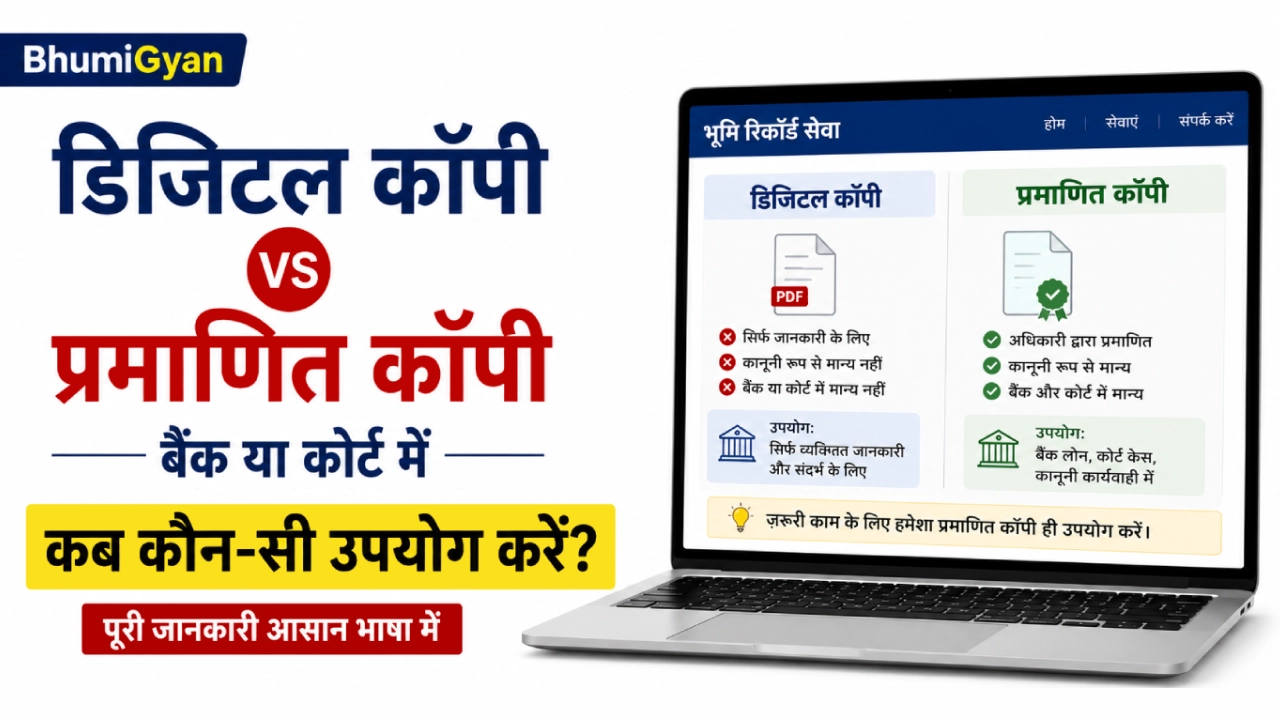 डिजिटल कॉपी और प्रमाणित कॉपी में अंतर, बैंक और कोर्ट में कौन-सी कॉपी मान्य होती है