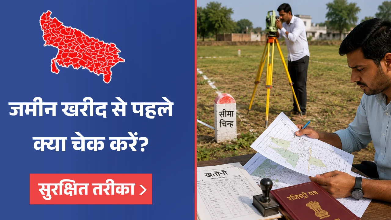 up zameen kharidne se pahle kya check kare